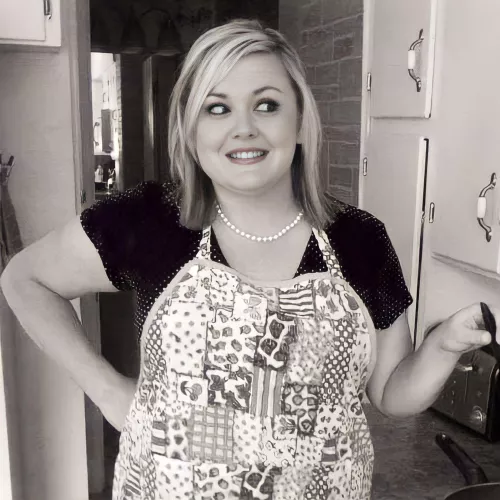 Not undressed...yet 😉. But I cook a mean dinner.