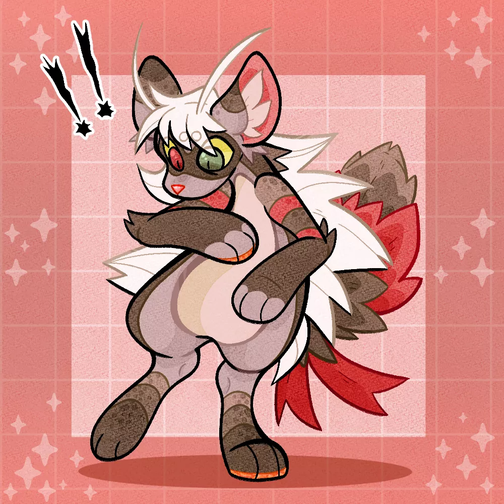 [OC] Some of my characters look super cute when turned into furries 💕