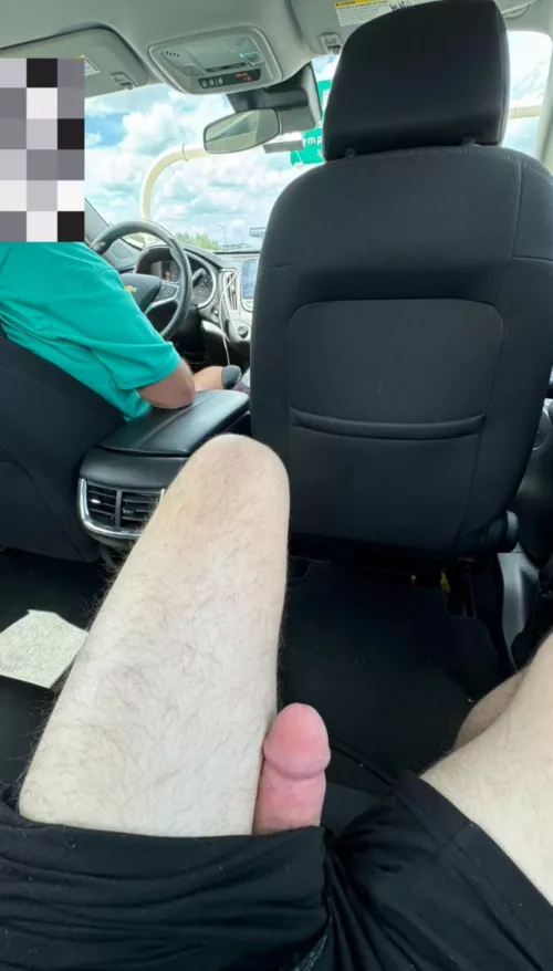 Oops I got horny in an Uber 🫣