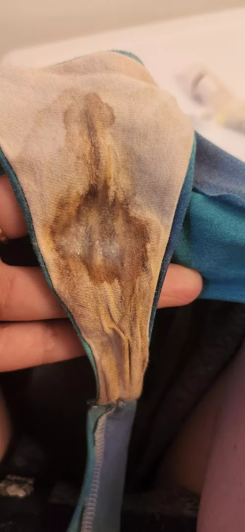 Oops, super stained from too much cum and time haha😭