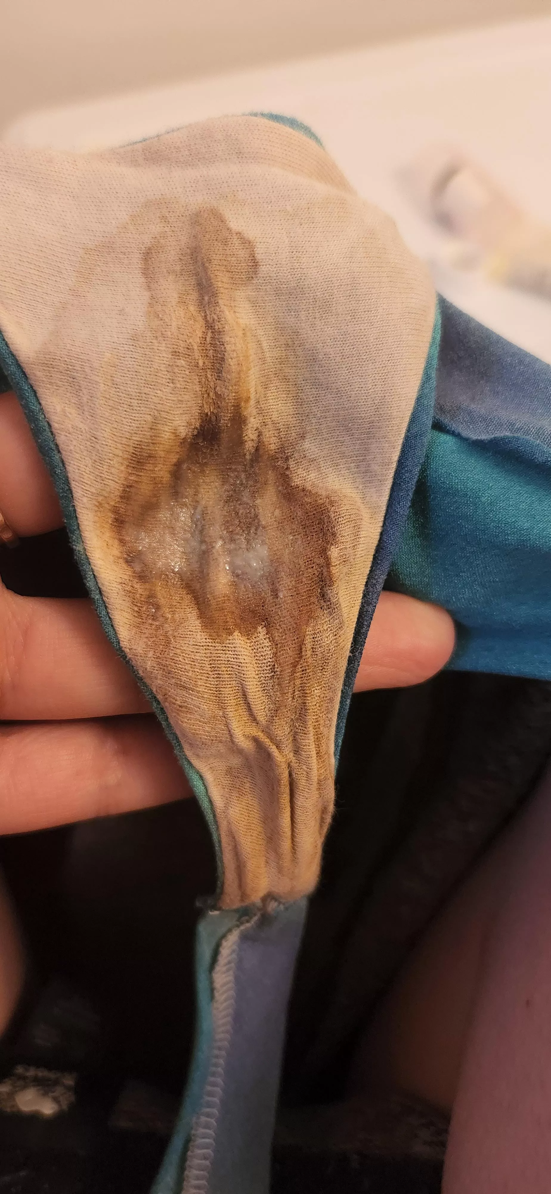 Oops, super stained from too much cum and time haha😭