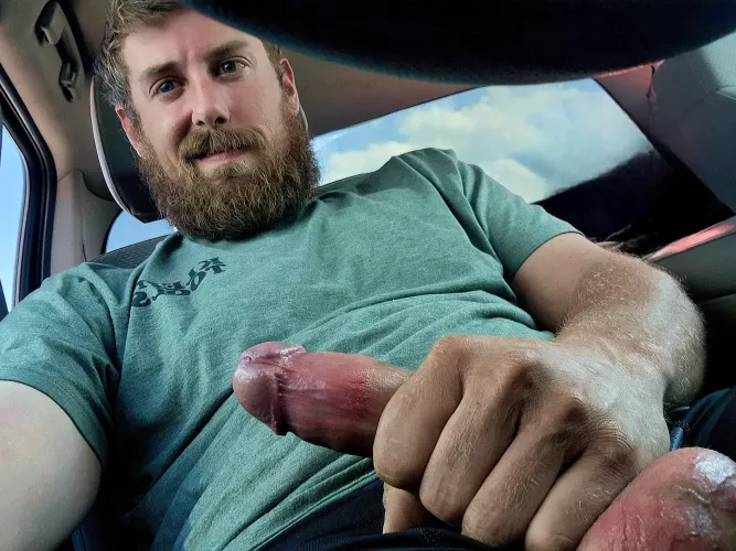 Post work selfie on a Monday, who wants a ride home!?