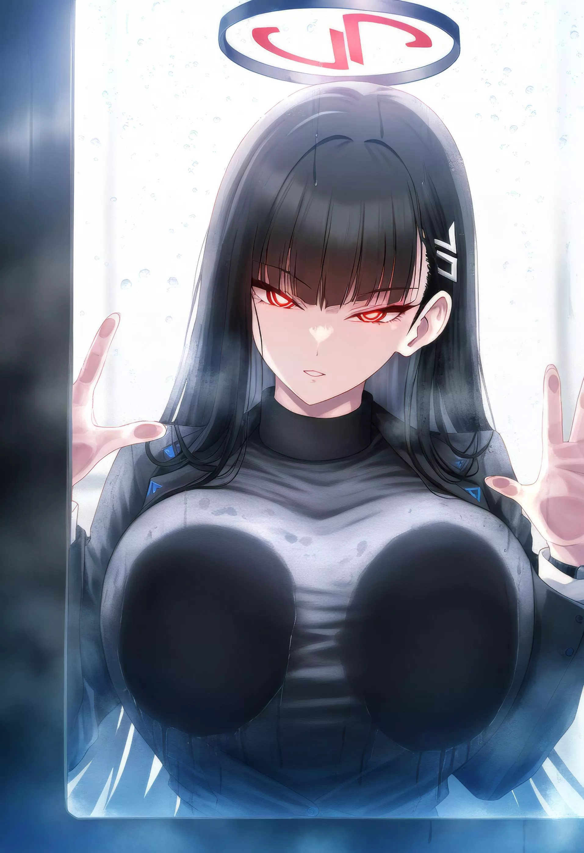 Rio pressing towards the Glass [Blue Archive]