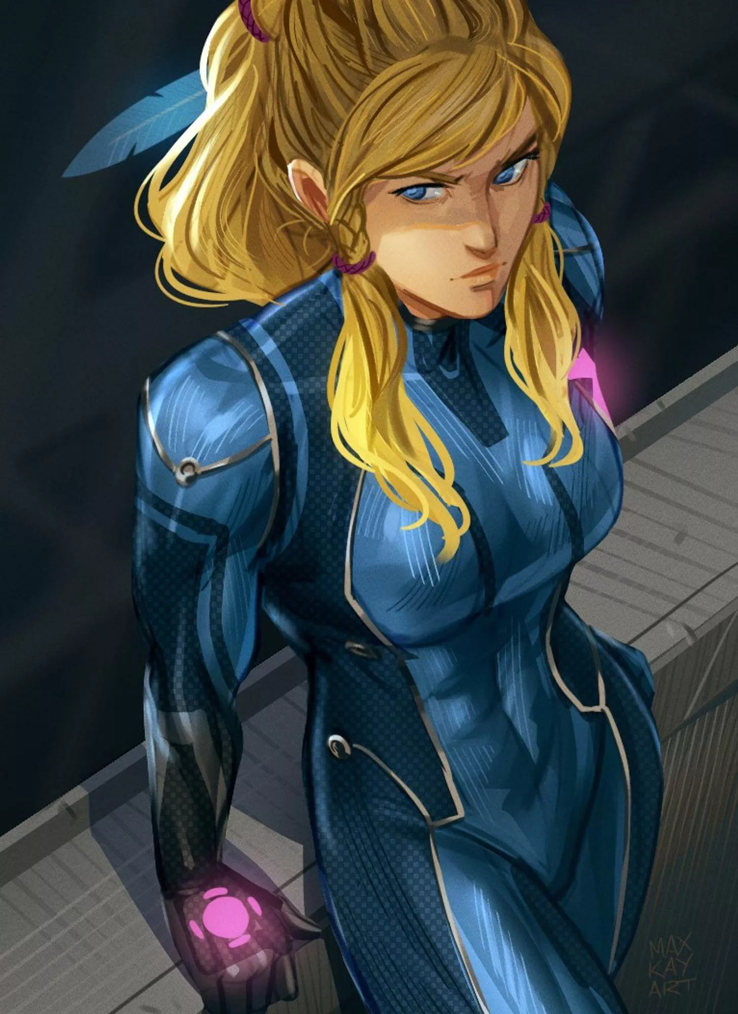Samus, thoughts elsewhere [Metroid] (Max Kay)