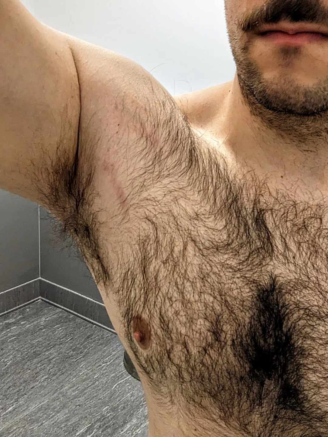 Sorry, I'm a bit sweaty from work