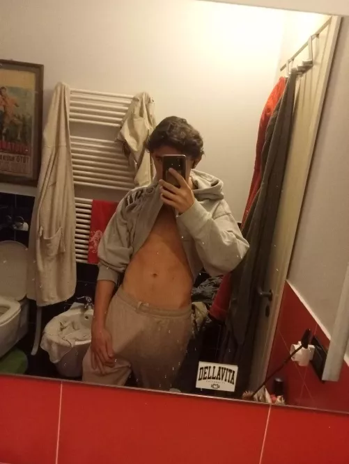 that's why i don't go out in sweatpants