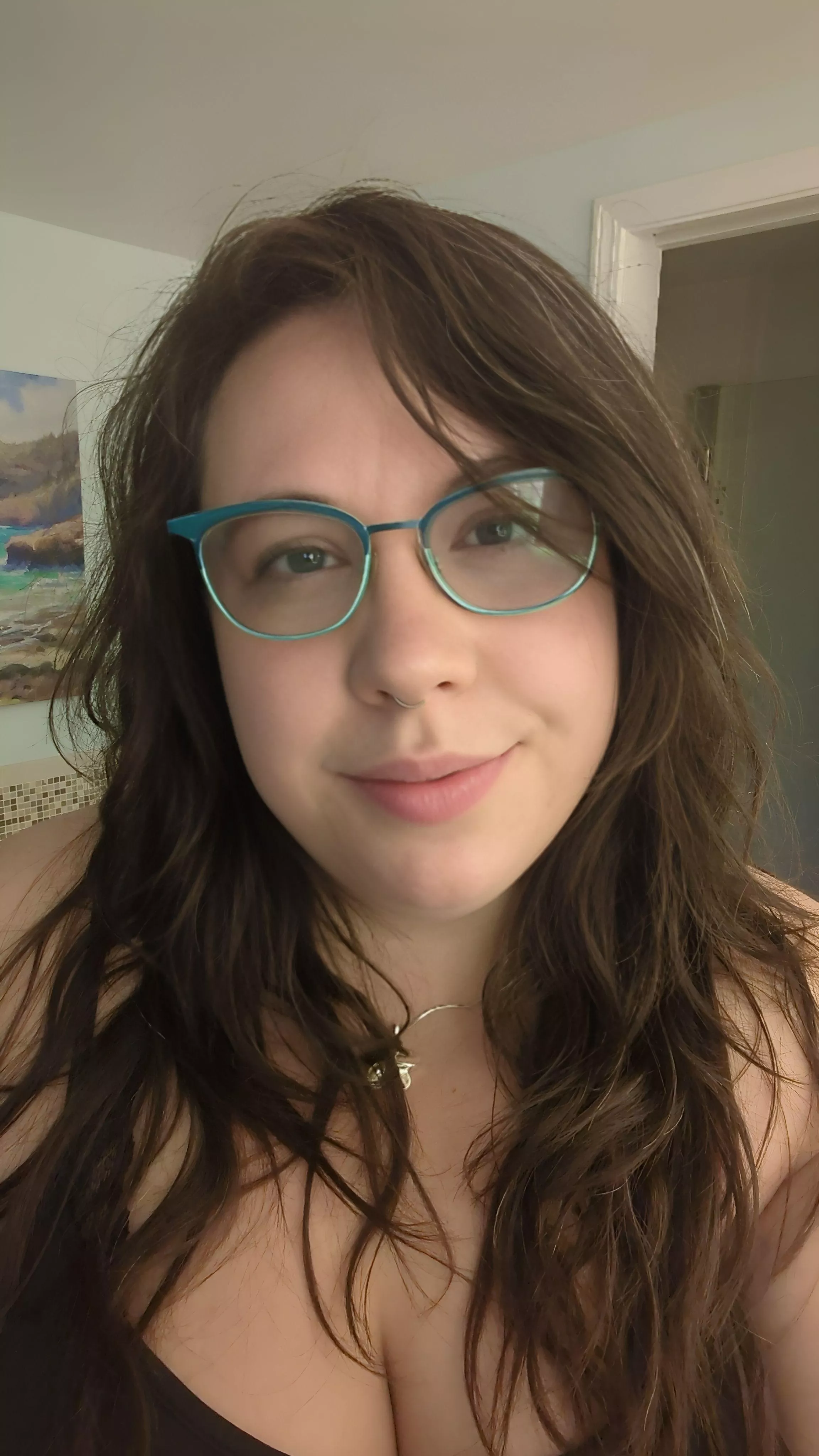 The ball fell off my nose ring but I'm still feeling good!