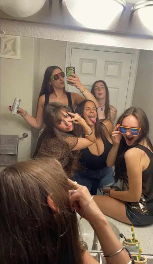 They all want to surround her