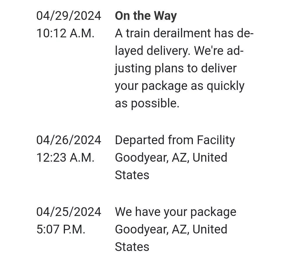 Think my orders gonna make it? Lmao