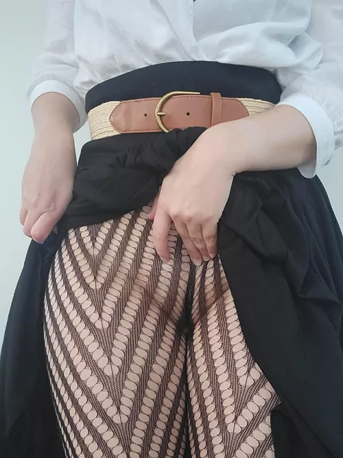 This pair of tights has such a mesmerizing pattern