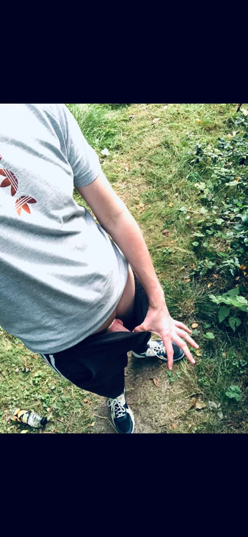 Wanna see me sneak out and show off my horny cock in public? 😎 dm me for snap.