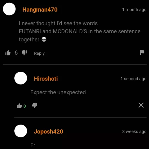 Well, it was his decision to click on the video