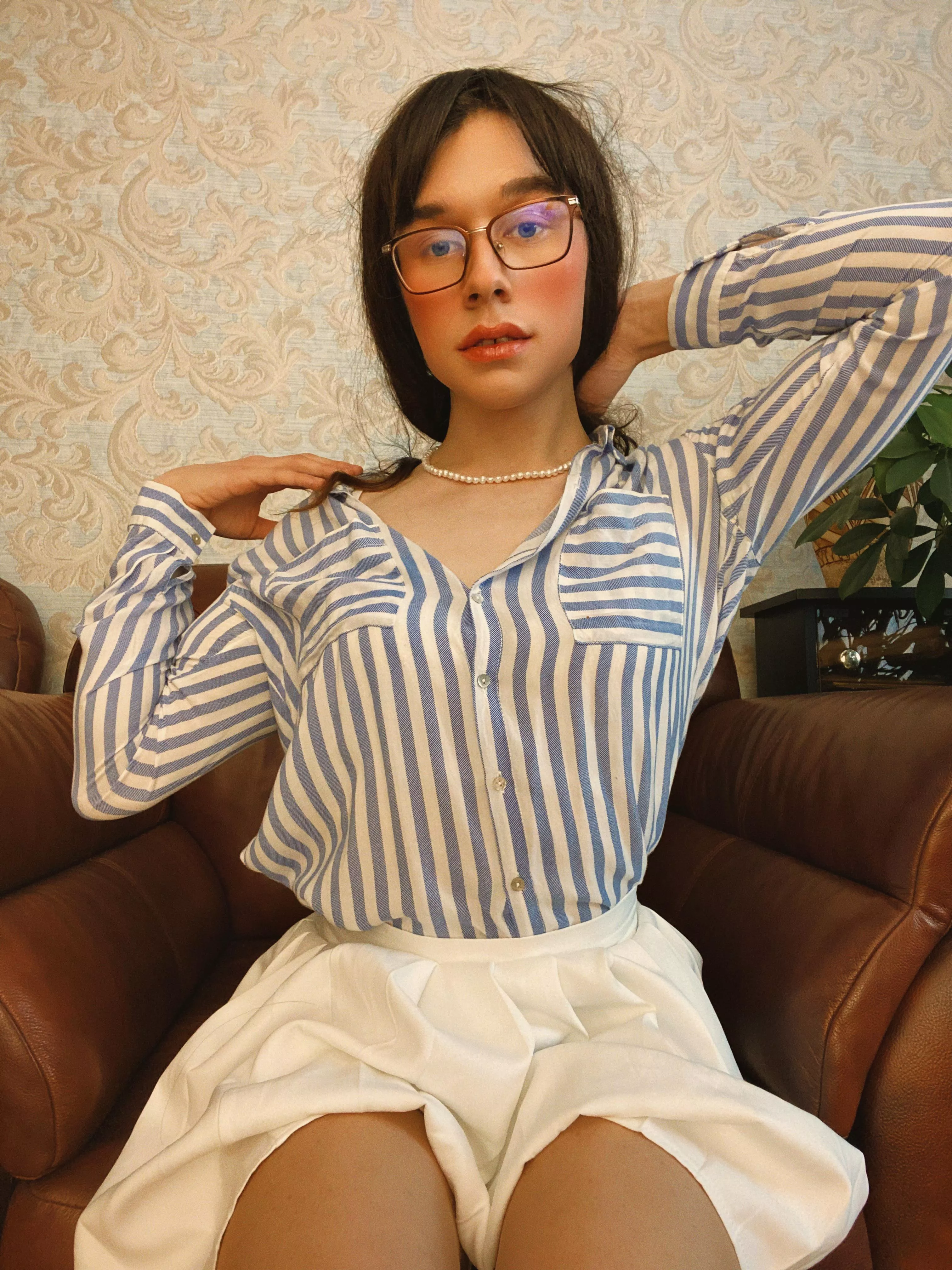 Went for the egirl look 😊👉👈