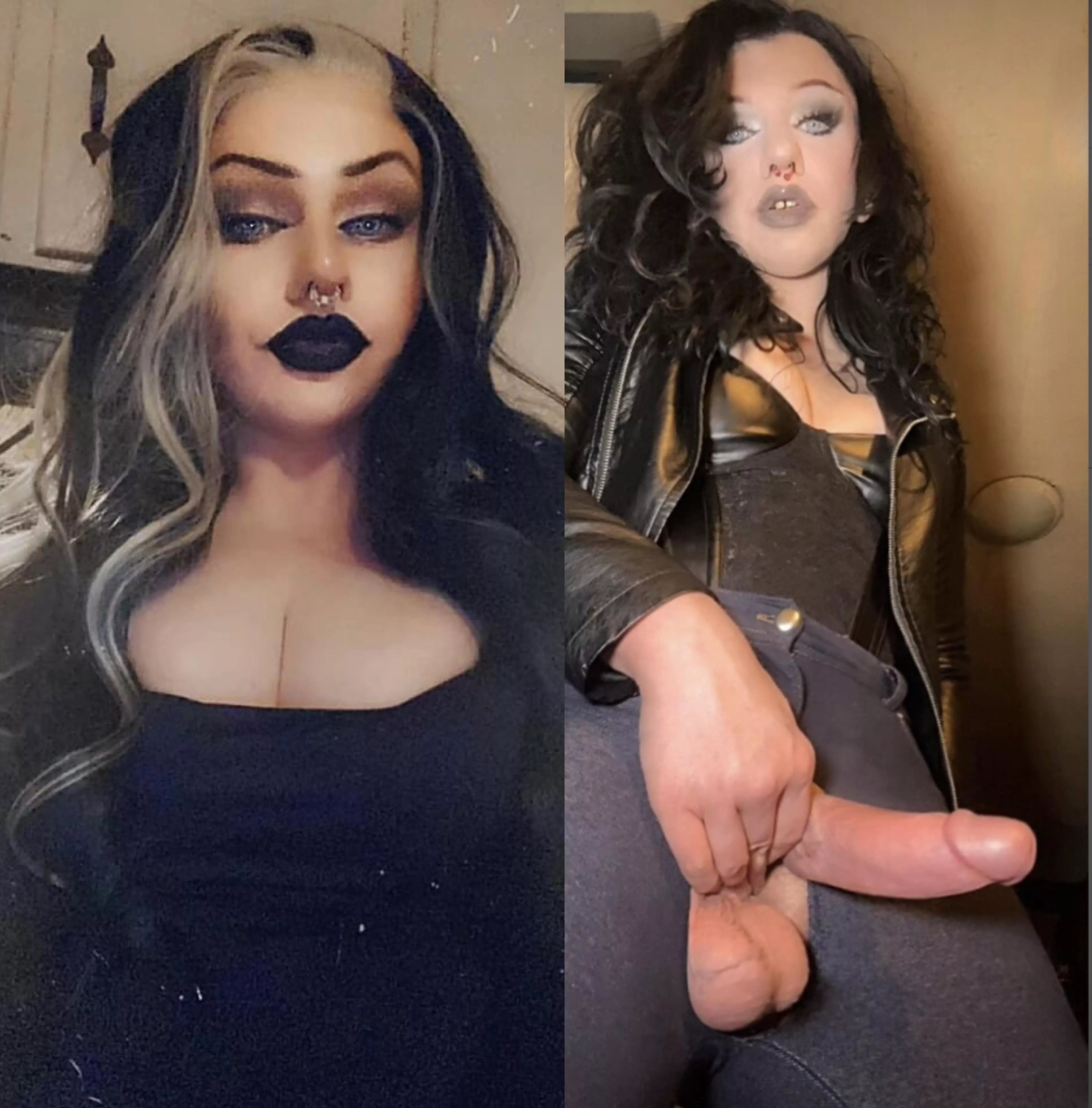 Who wants a goth girl with big full balls?