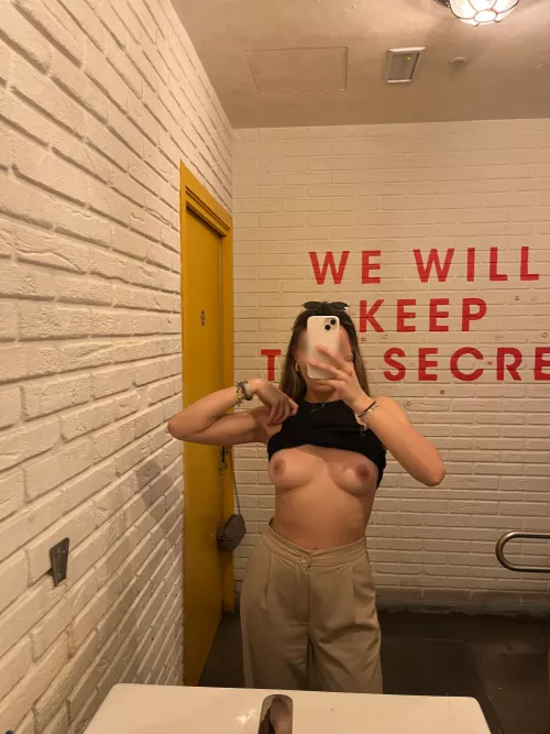 Would people notice my top is just a bra? Thinking of going out for coffee like this