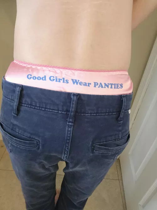 Would you say anything about my panty peek?