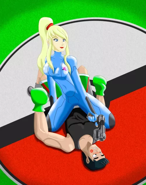 Zero Suit Samus Vs Little Mac (Diegichigo)