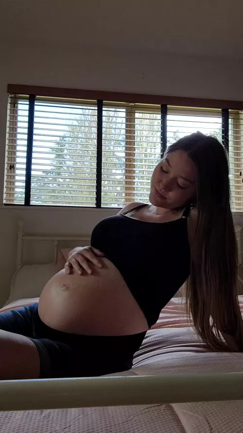 40 weeks and feeling beautiful 