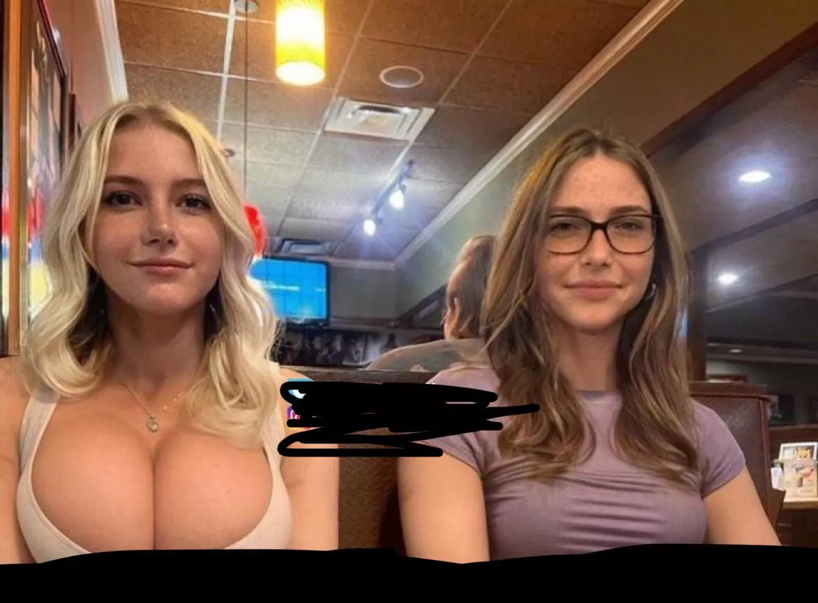 Anybody know who the blonde is?