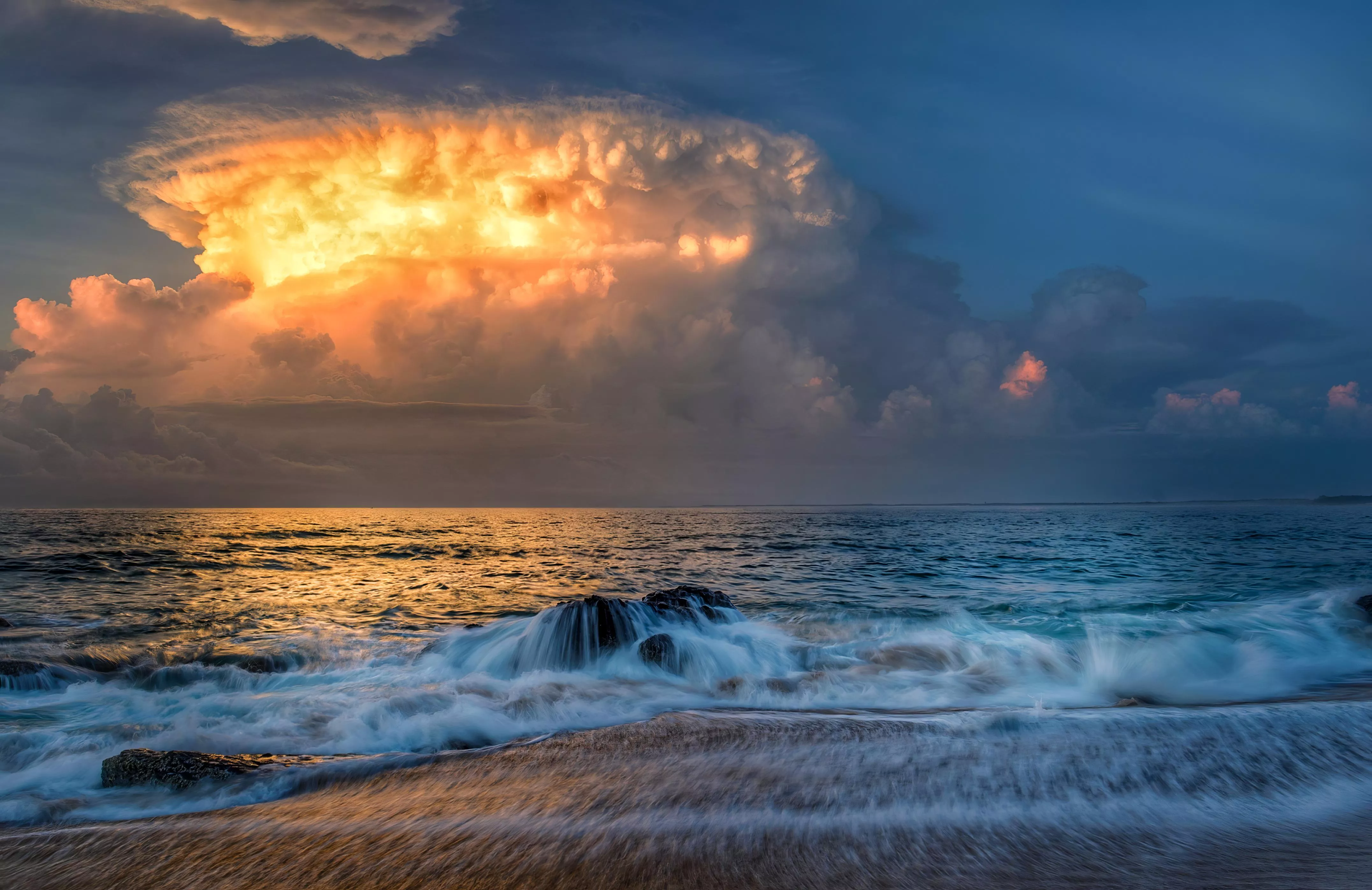 Beach with a view, Hainan Island