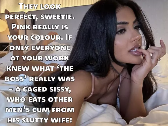 But only she knows. At the moment… 