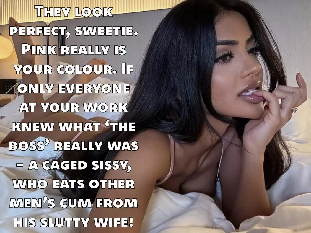 But only she knows. At the moment… 