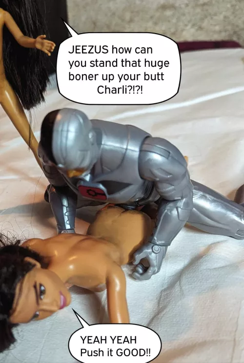 Charli & Nikki VS. Cyborg 