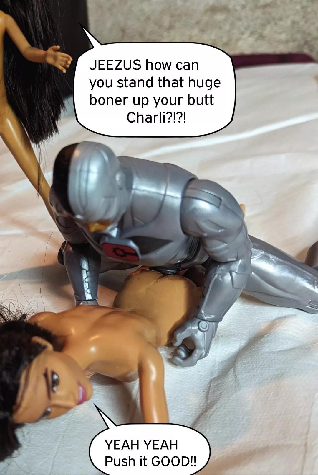 Charli & Nikki VS. Cyborg 