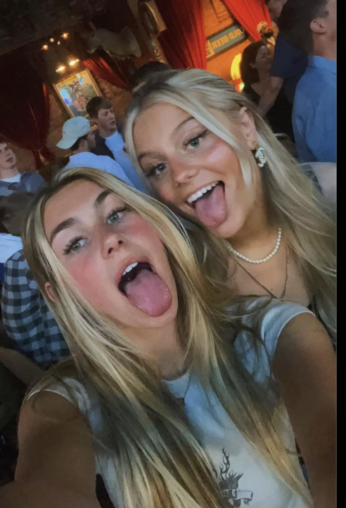 College girls at a bar [2]