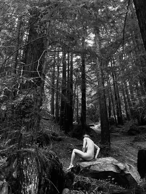 Connecting with nature.