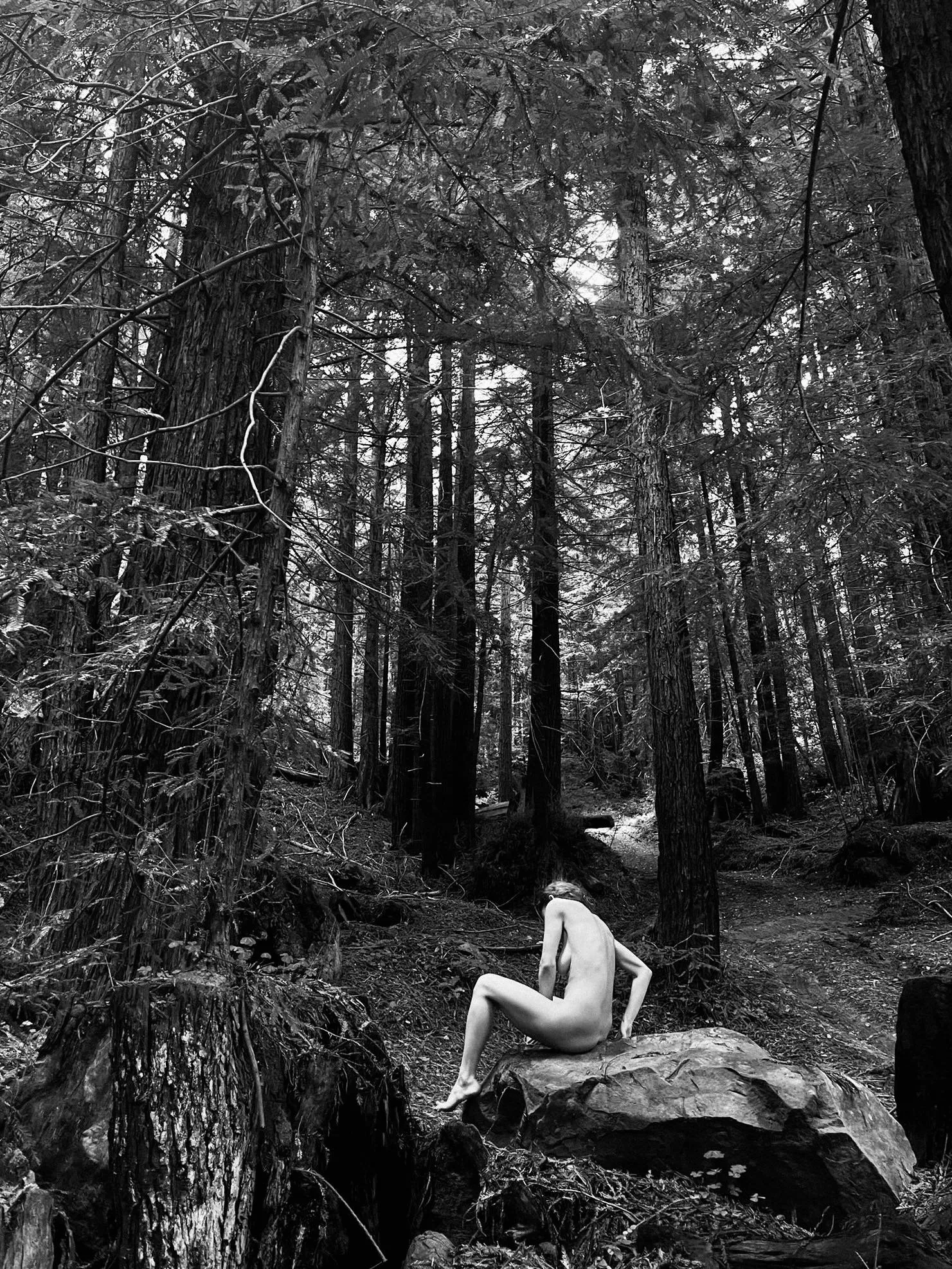 Connecting with nature.