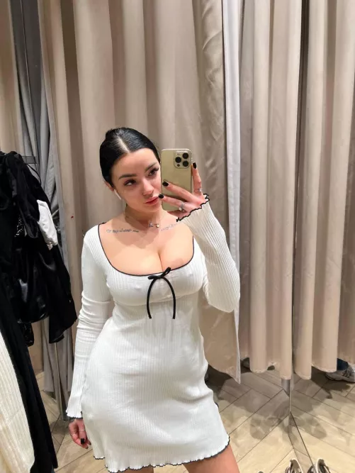 Do you like my tight summer dress?