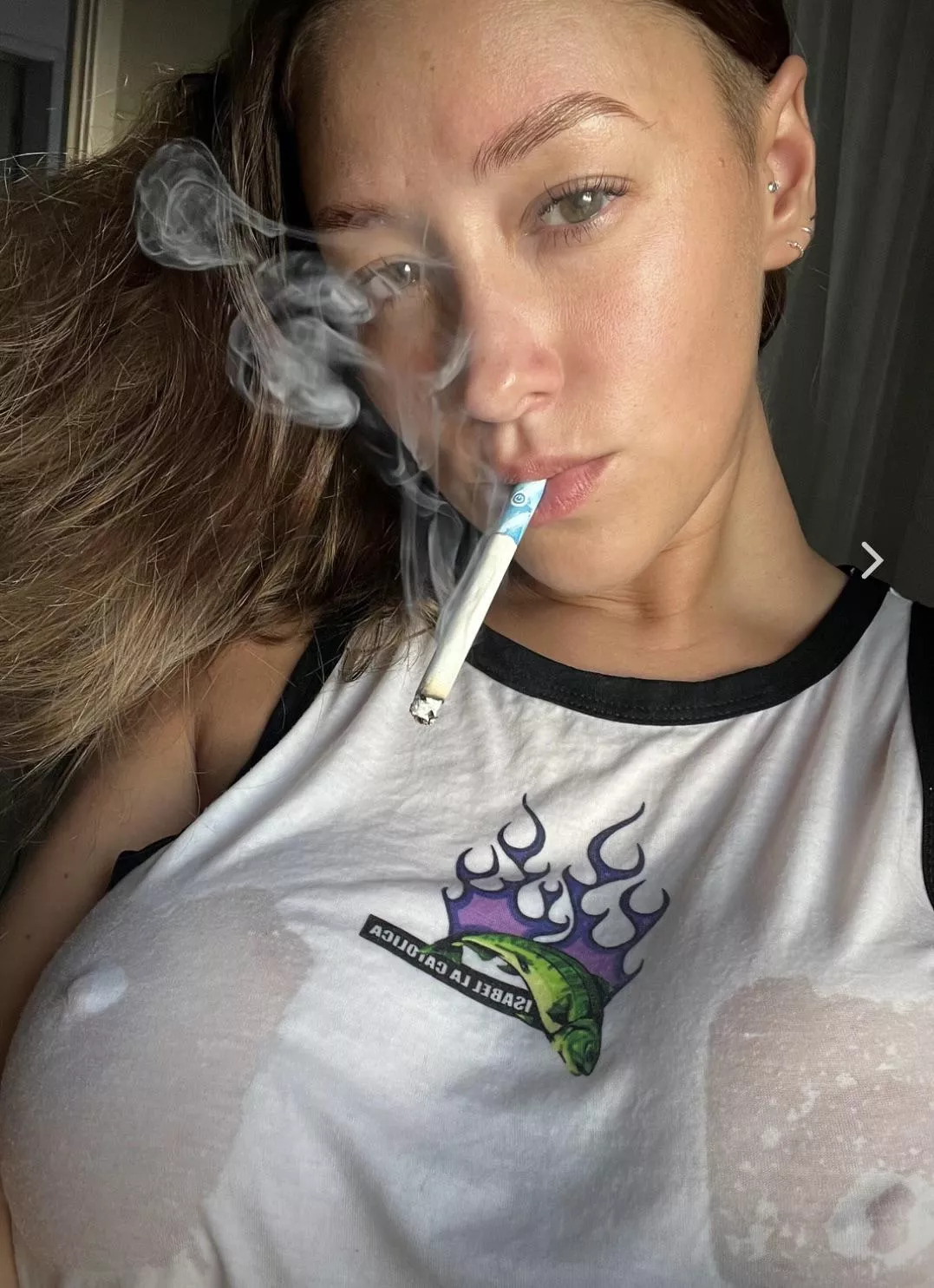 Do you want me to blow smoke on you?