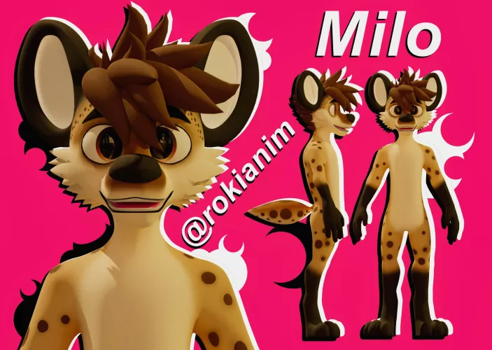 Finished character (but I still have to make the outfit :p)