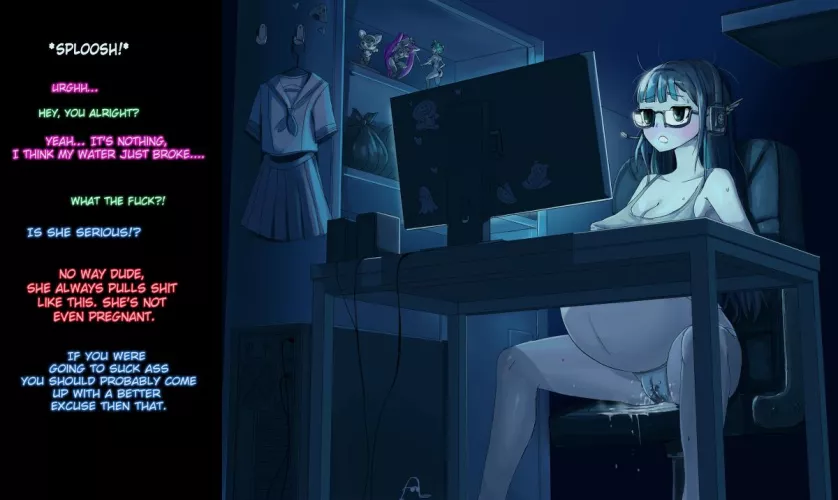 Gamer Girl's Priorities (JoeTheStone)