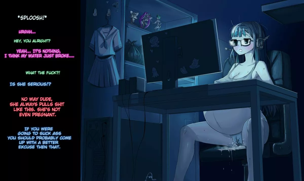 Gamer Girl's Priorities (JoeTheStone)