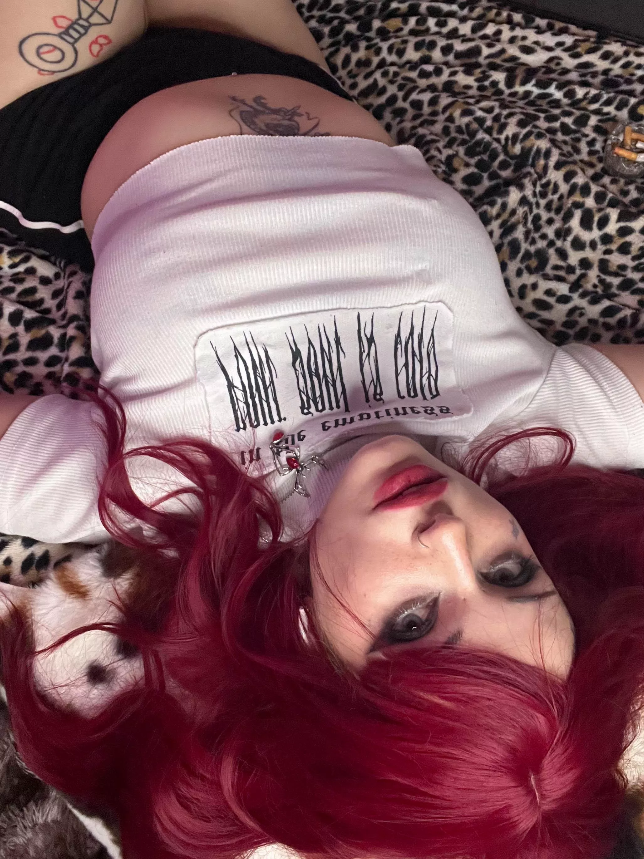 how's my white croptop?