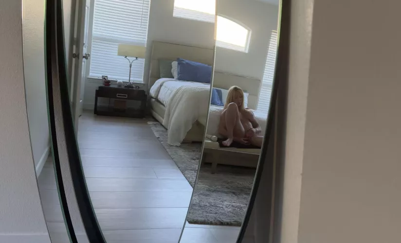 Hubby caught me masturbating... Have you ever been caught? [F]