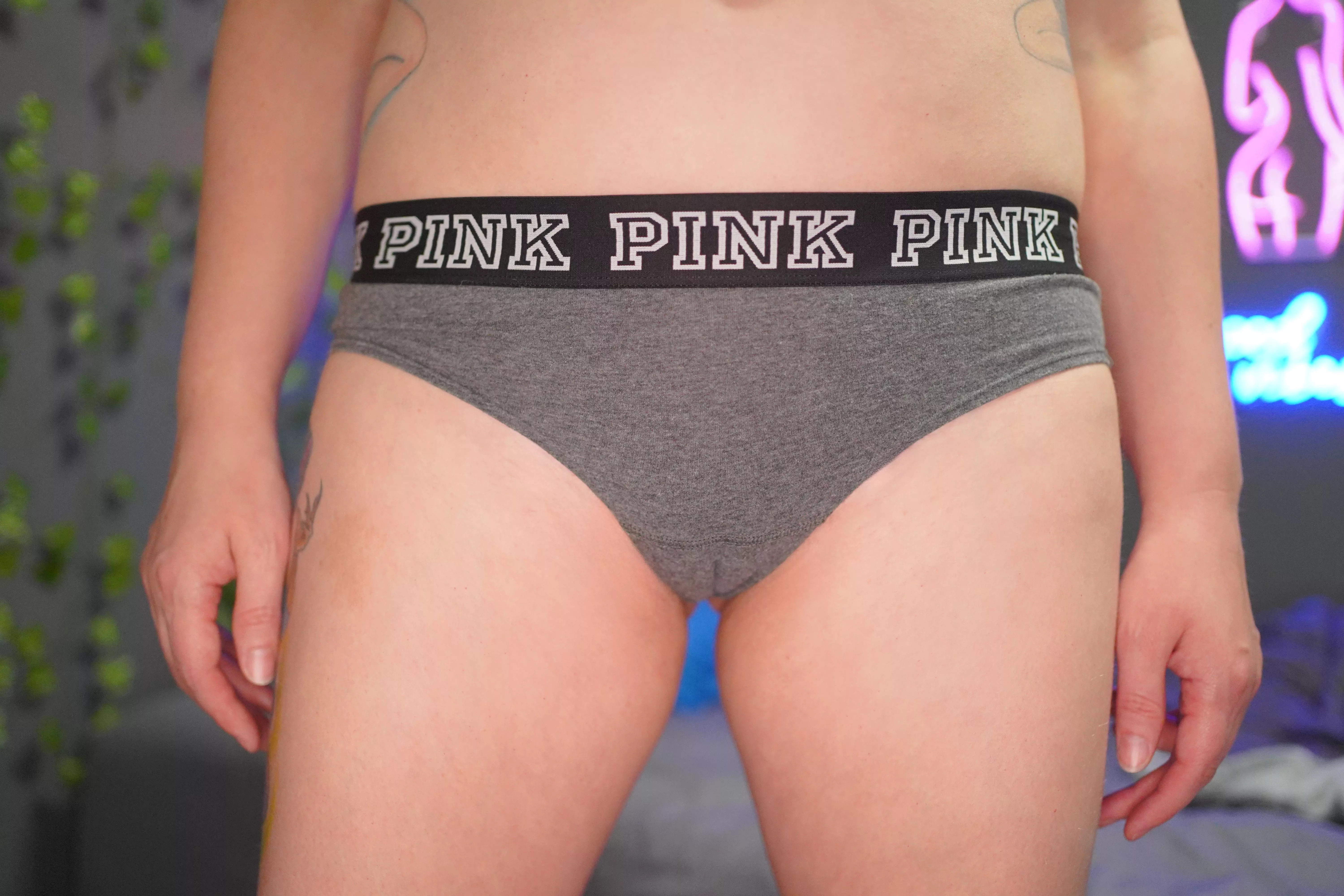 I hope you can't see too much in these...