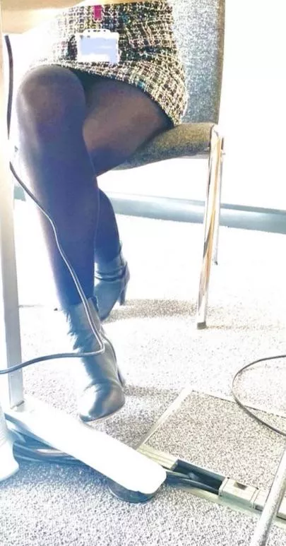 Is my skirt riding up a little too much 