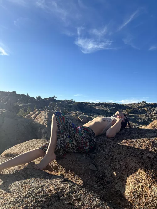 Just wishing someone would take me on this rock 😆