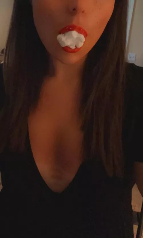 Let’s play with some whip cream 