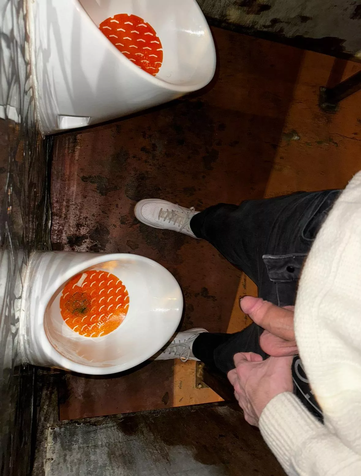 My favorite cruising spot - urinals couldn’t be closer