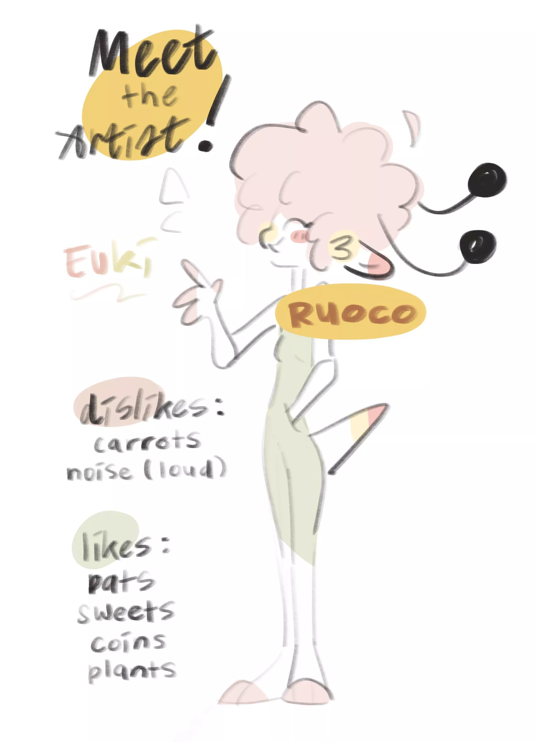 my sona is a bee!!!!! (ART BY ME)