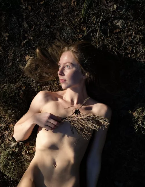 Naked for nature to grab