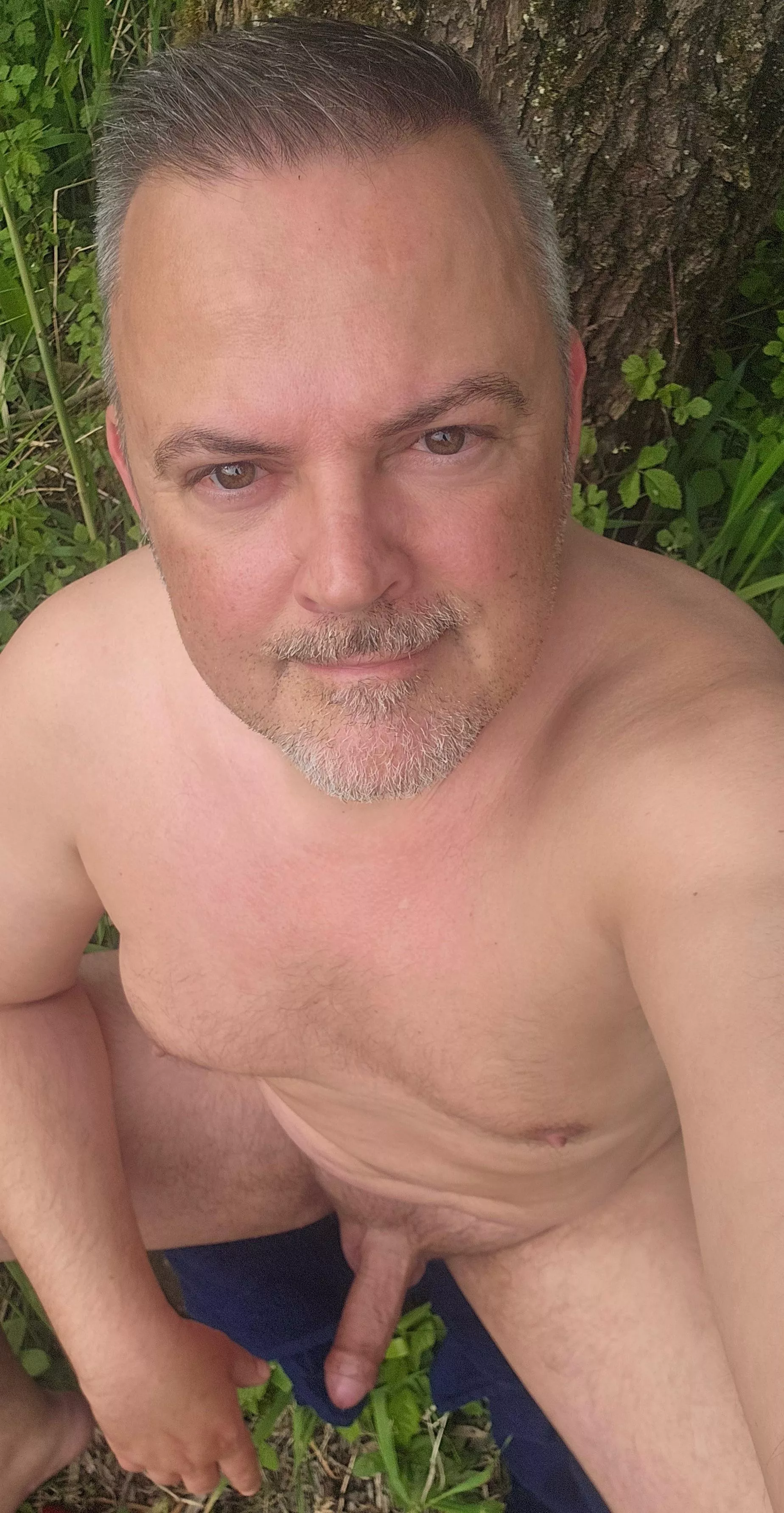 Naked in the great outdoors, pure relaxation