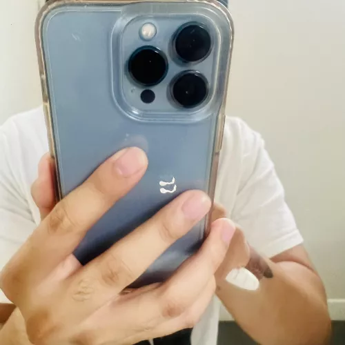 Popped a pimple and it shot out onto to my mirror!