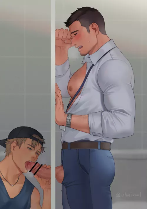 Public Bathroom Gloryhole (@uhaiowl)