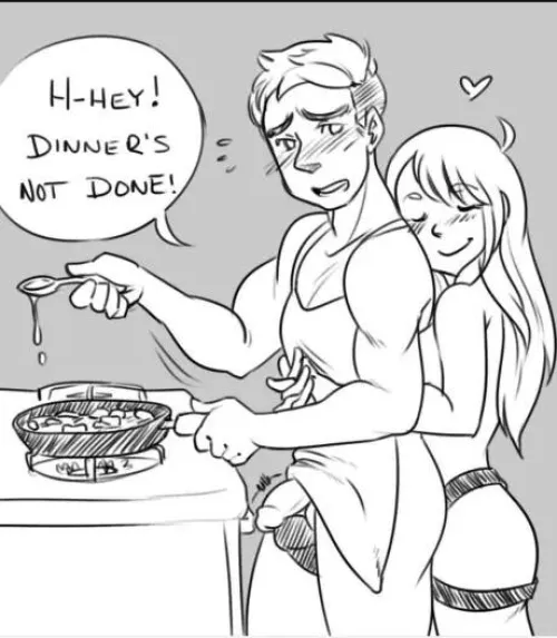 She’s hungry for something else ❤️