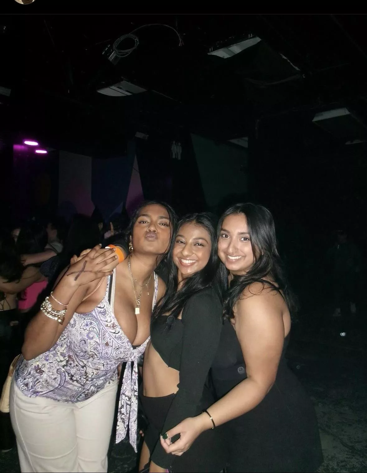 She’s quite literally rubbing it in their faces 